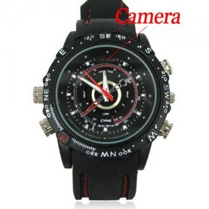 4GB Nand Flash High-Quality SPY Watch with Multi-function - Elegant Disign